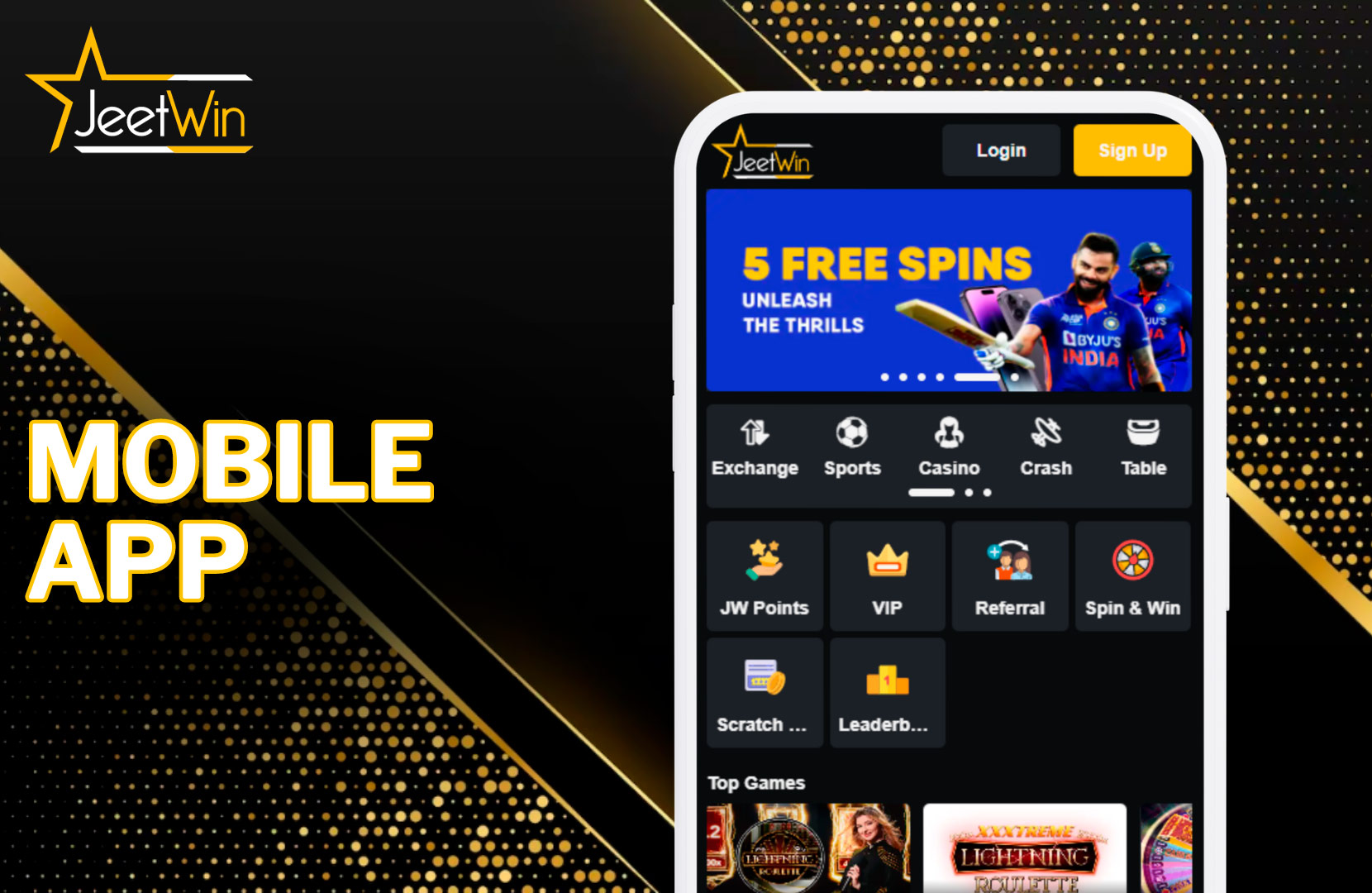 Experience the Thrill of Online Casino Gaming with Jeetwin Mobile App