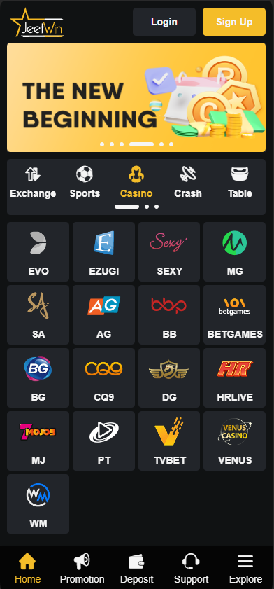 app Jeetwin screenshots about casino